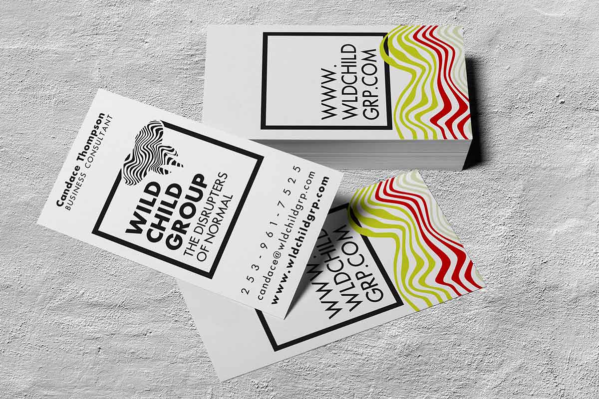 Wild Child Group business cards