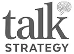 talk strategy logo grayscale copy