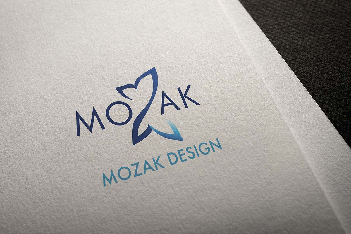 Mozak Design logo mockup