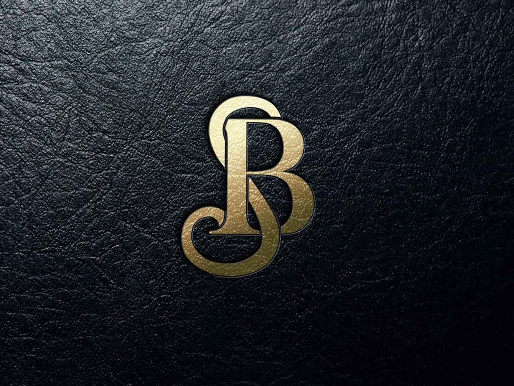 Bradley Scott Commercial Real Estate logo mark mockup