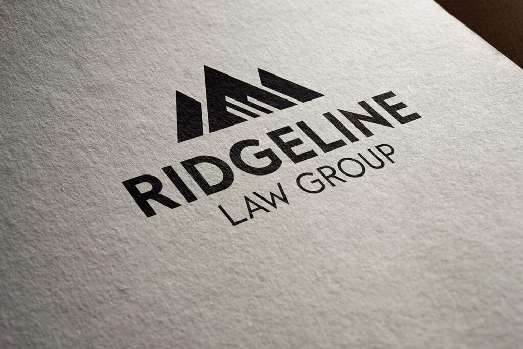 Mockup of logo for Ridgeline Law Group