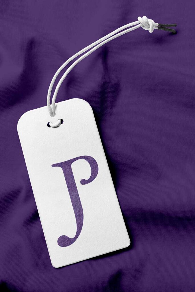 Judith Poe Jewelry tag