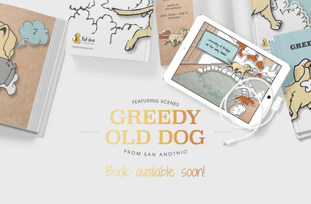 Greedy Old Dog With a Bone books & video hero image