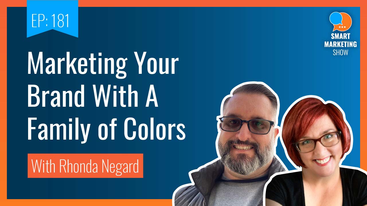 WP Watercooler YouTube image reads, Marketing Your Brand With A Family of Colors