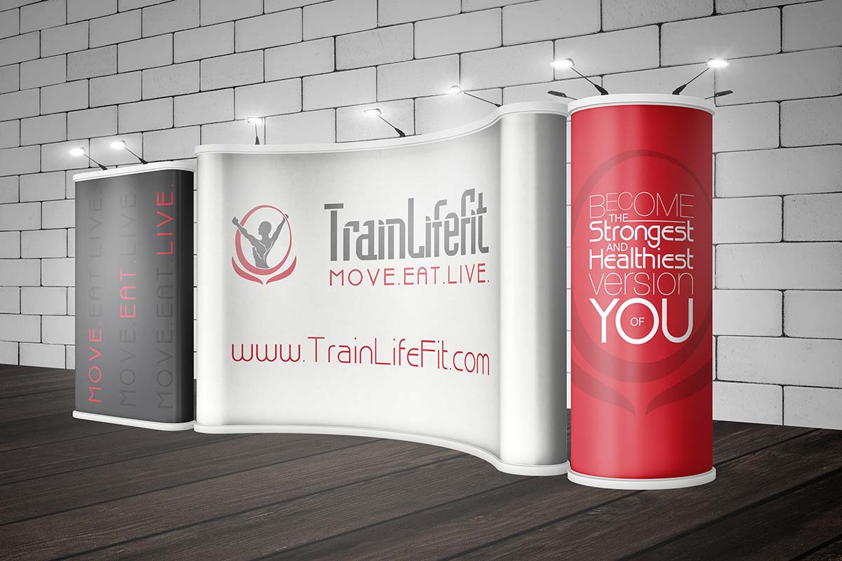 TLF Trade Show Booth Mockup