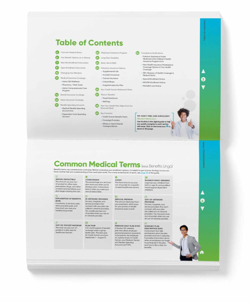 Credit Human enrollment benefits guide