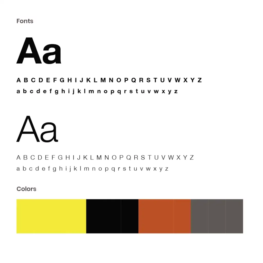 displays fonts colors lind