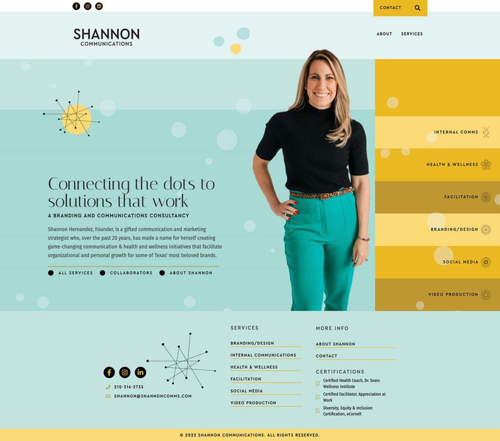 Shannon Communications Homepage