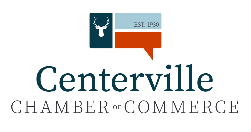 Logo redesign for Centerville, TX Chamber of Commerce website, centervilletx.org