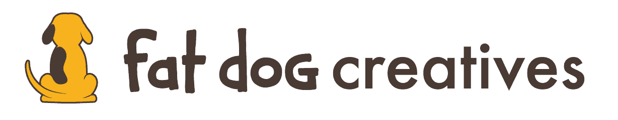 logo fat dog horizontal