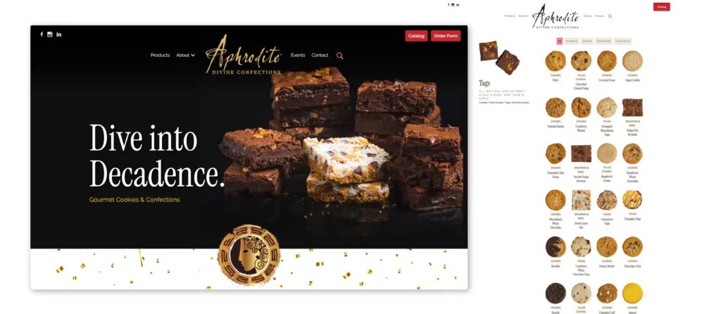 website aphrodite after