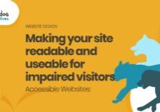 Making your site readable and useable for impaired visitors, accessible websites