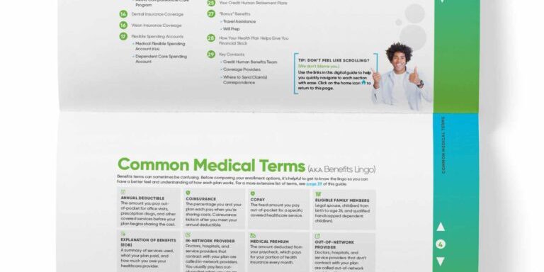 Credit Human enrollment benefits guide