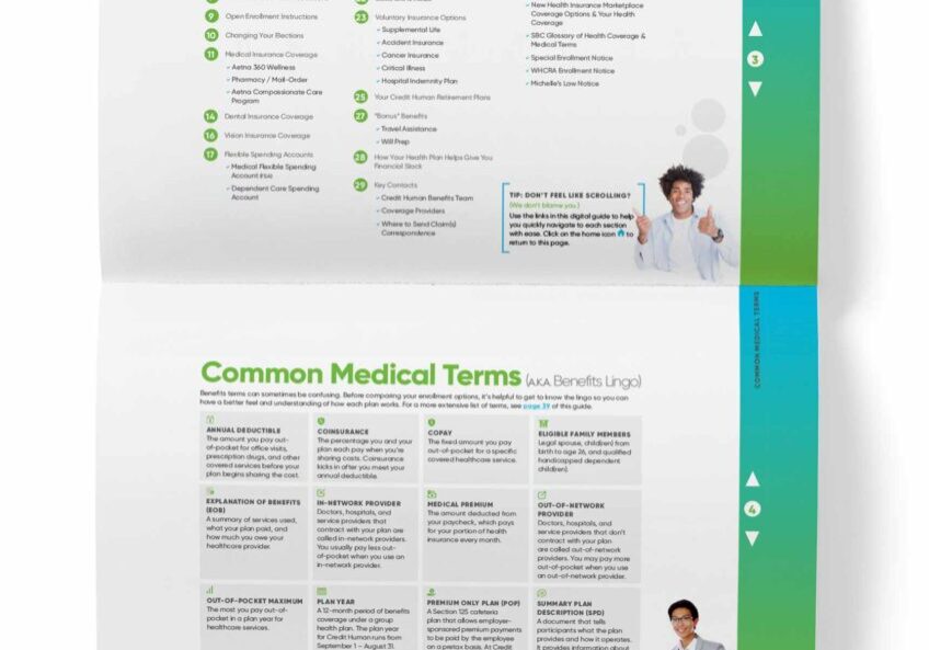 Credit Human enrollment benefits guide