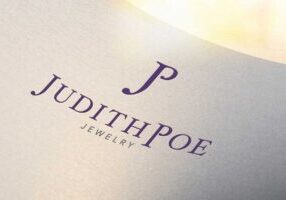 Judith Poe Jewelry logo design