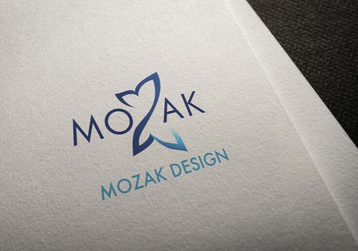 Mozak Design logo mockup