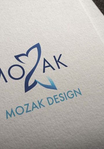 Mozak Design logo mockup