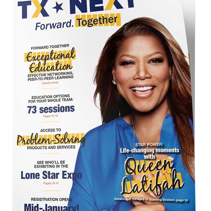 TAA's Texas Next Conference program cover